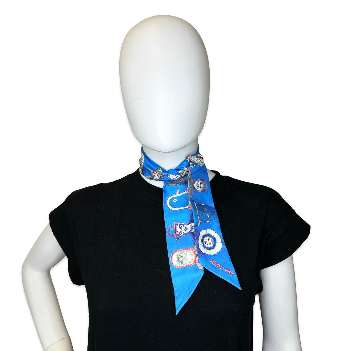 HERMES: Silk Dress Code Twilly