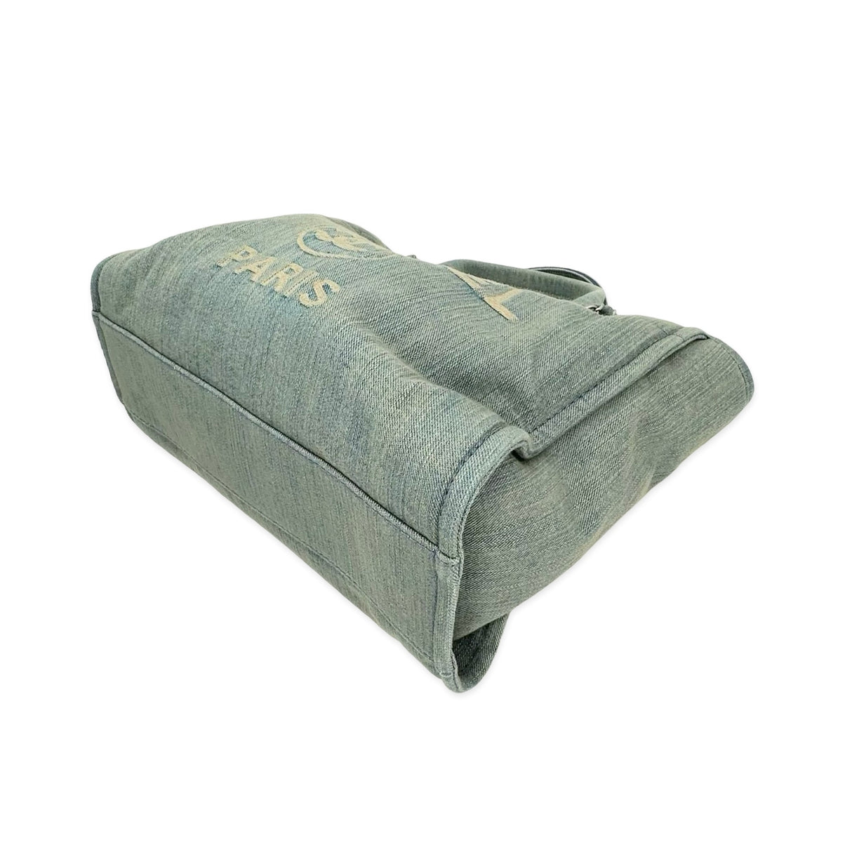 CHANEL: Denim Small Deauville Tote