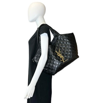 Quilted Lambskin Medium Icare Tote