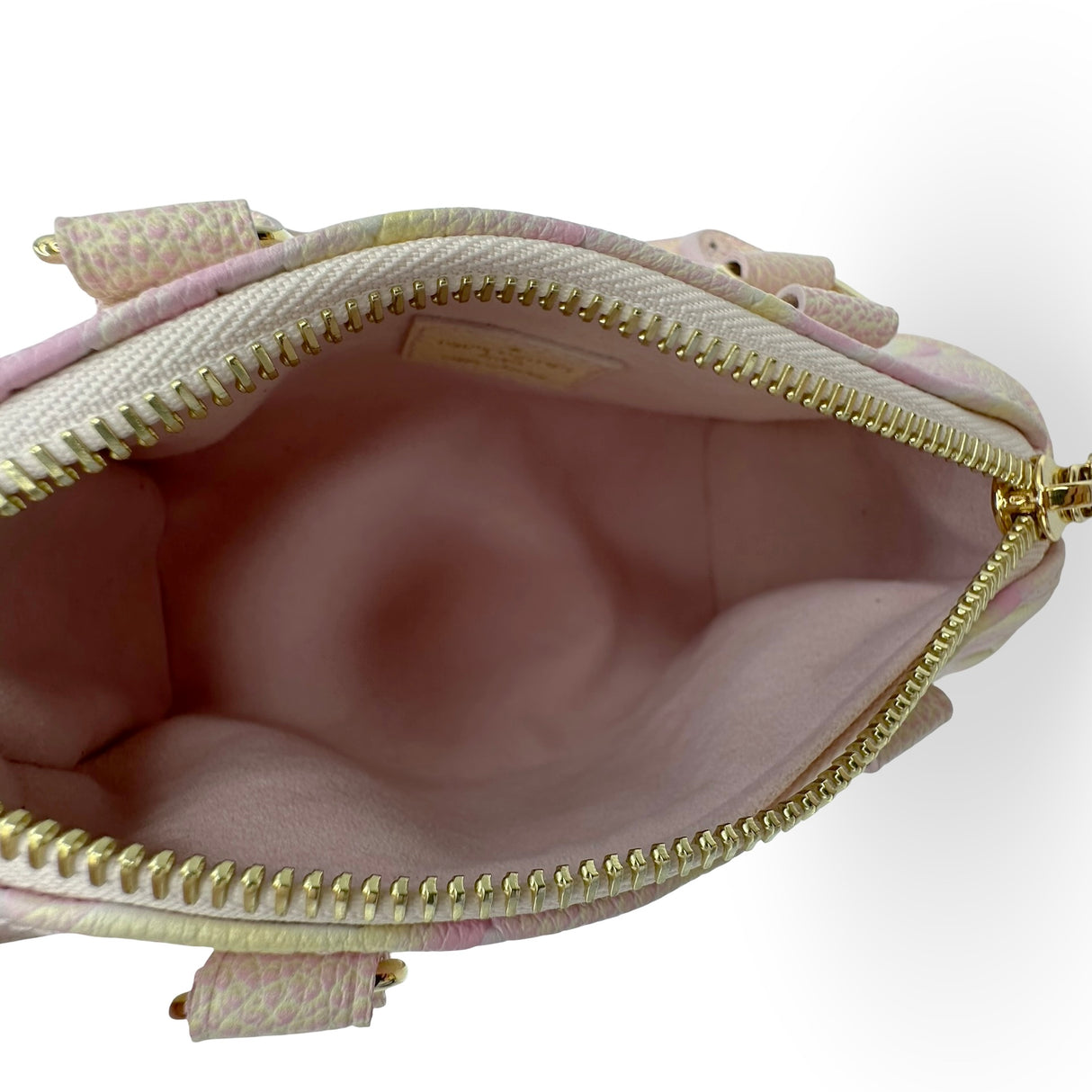 LOUIS VUITTON: Monogram Empreinte Stardust Nano Speedy Bandouliere