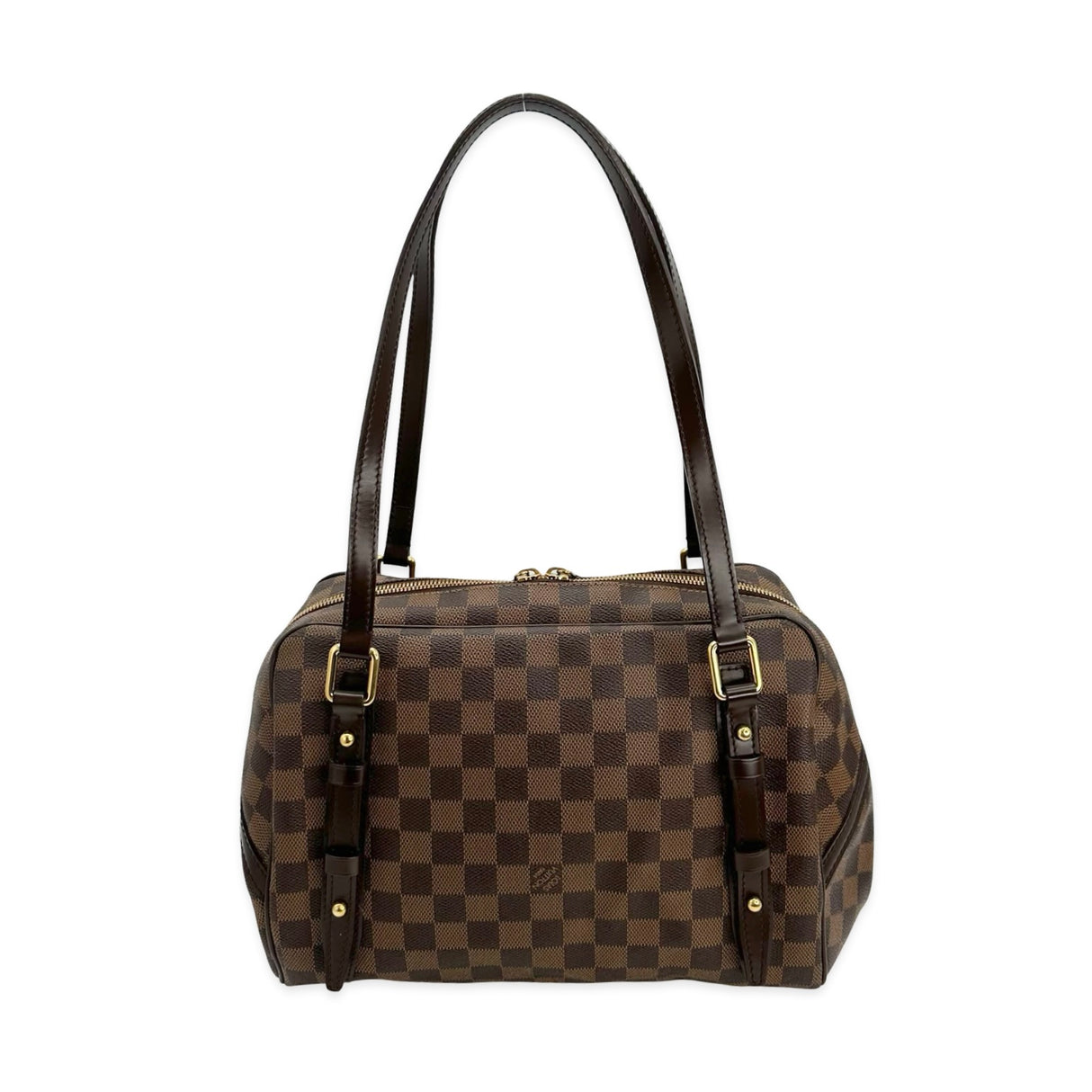 LOUIS VUITTON: Damier Ebene Rivington GM