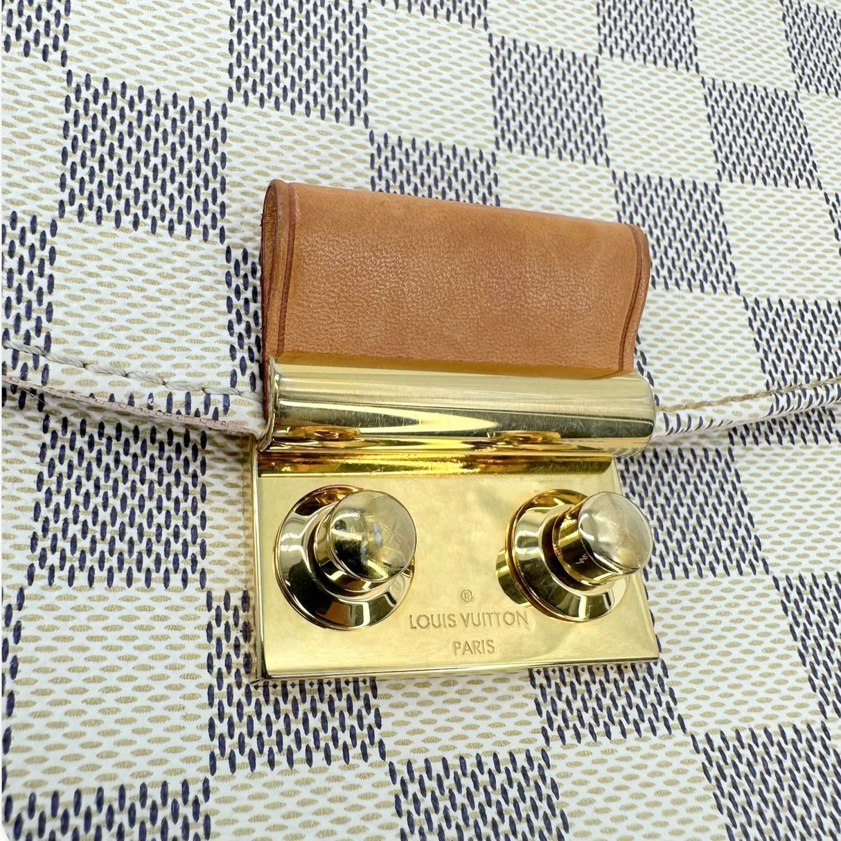 LOUIS VUITTON: Damier Azur Croisette
