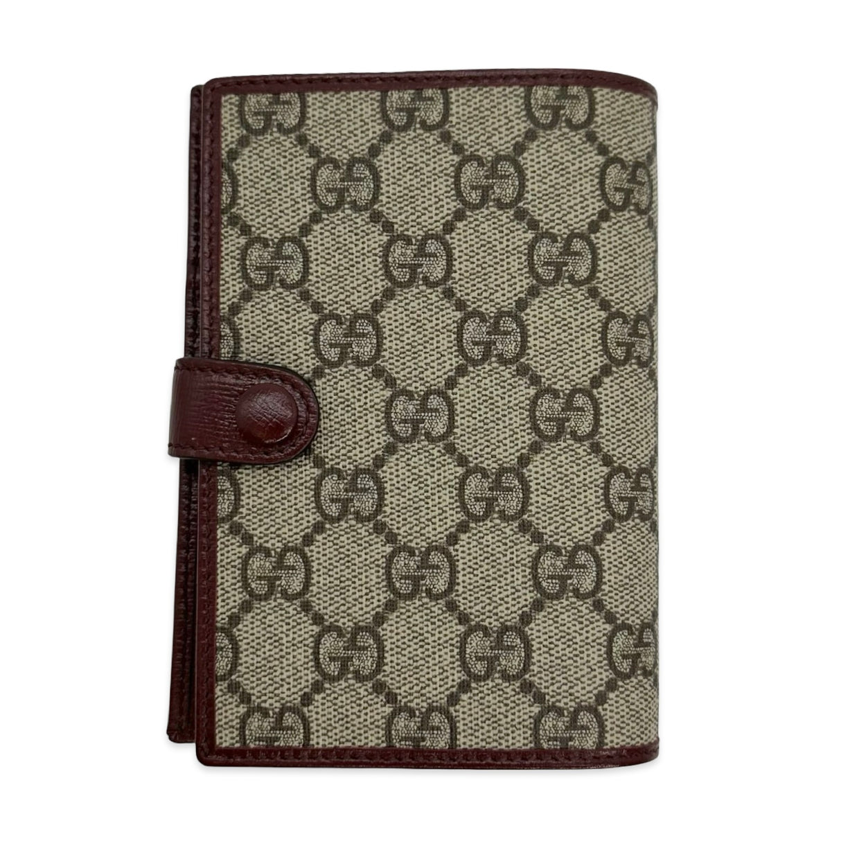 GUCCI: GG Supreme Retro Passport Holder