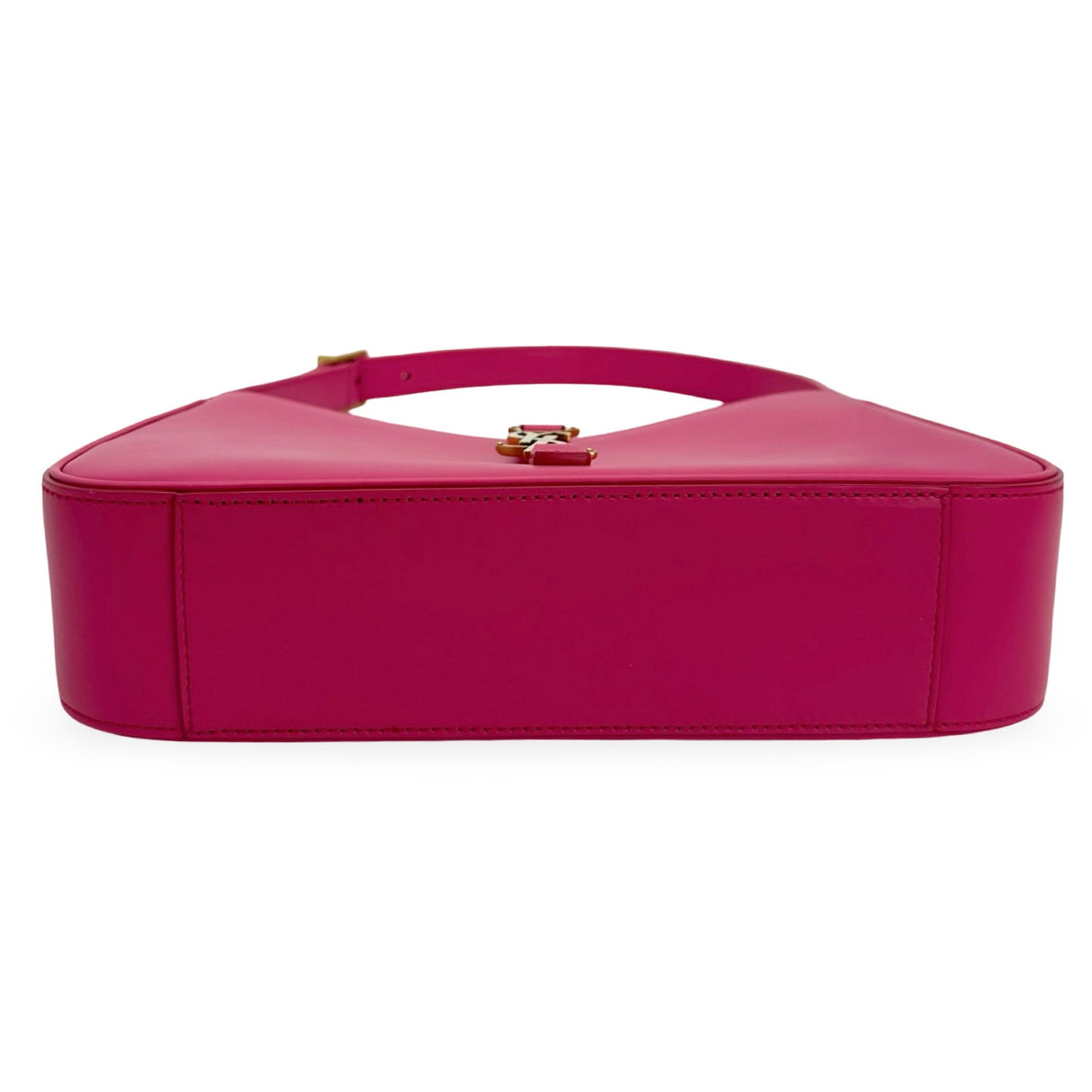 SAINT LAURENT: Leather Le 5 a 7 Shoulder Bag