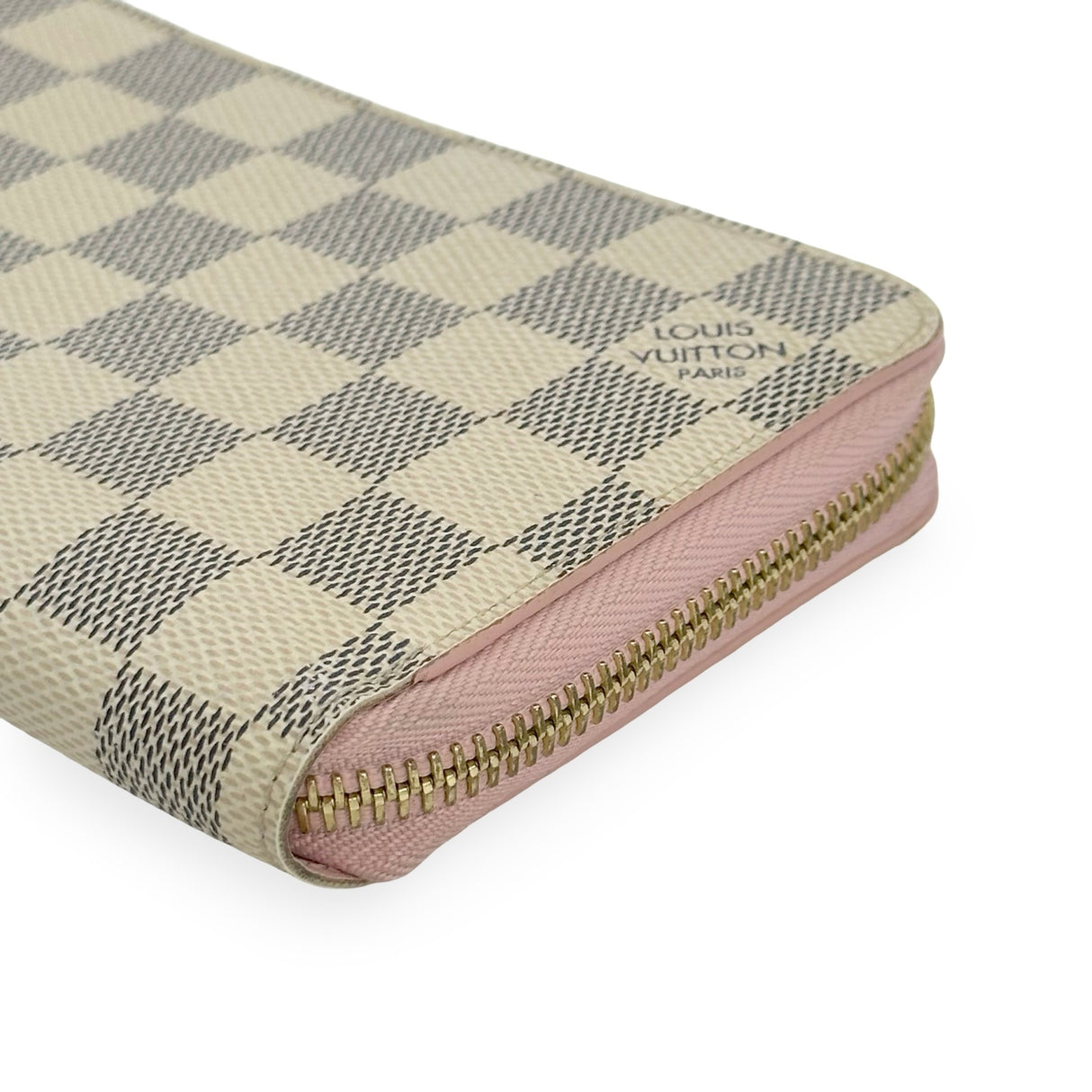 LOUIS VUITTON: Damier Azur Zippy Wallet