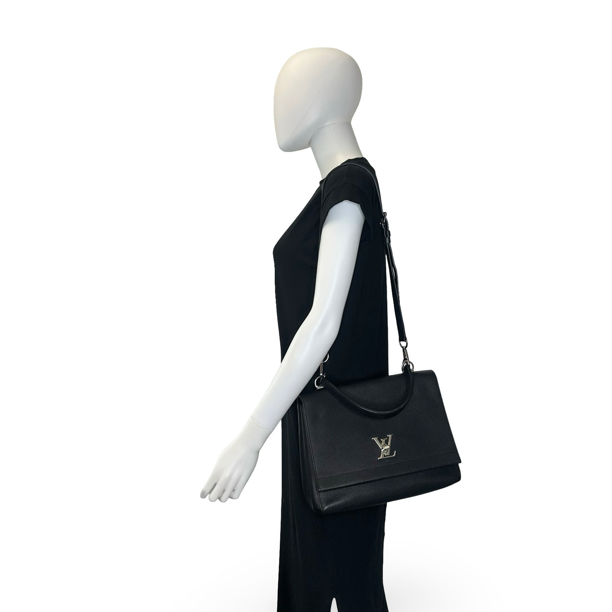 LOUIS VUITTON: Calfskin Lockme II Satchel