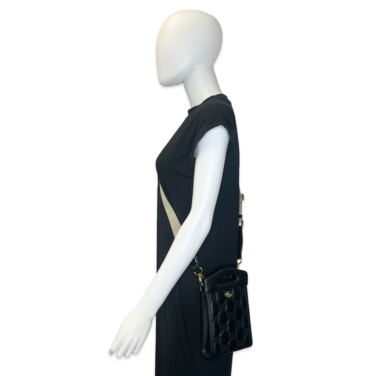 GUCCI: GG Matelasse Quilted Mini Handle Bag