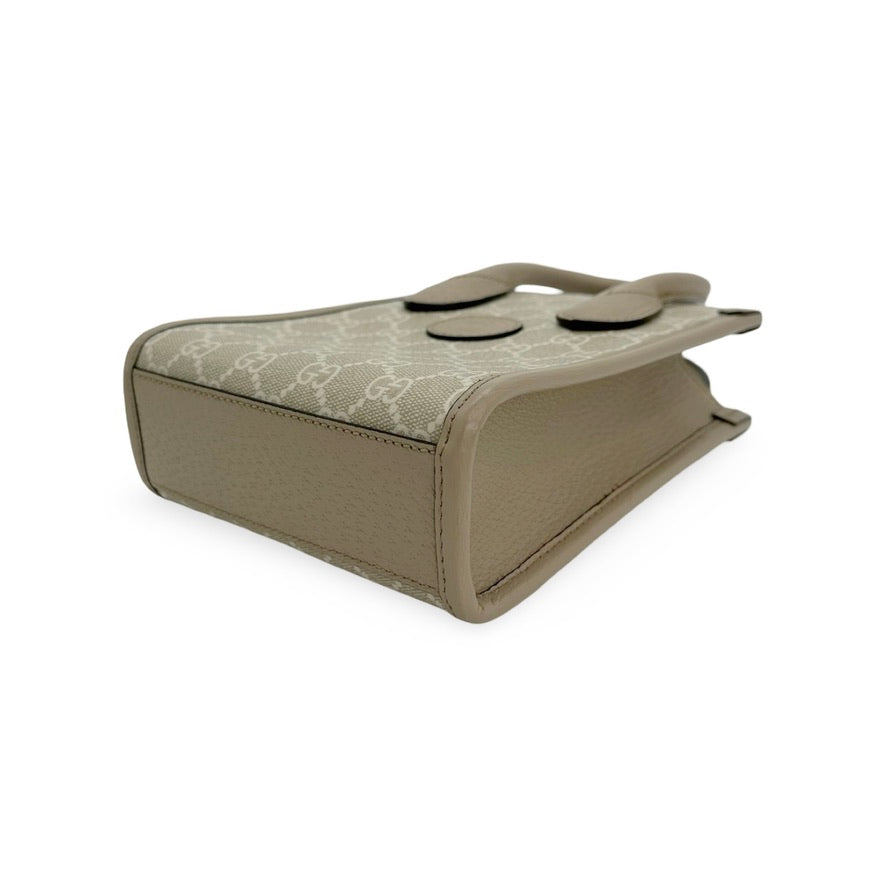 GUCCI: GG Supreme Interlocking G Mini Tote