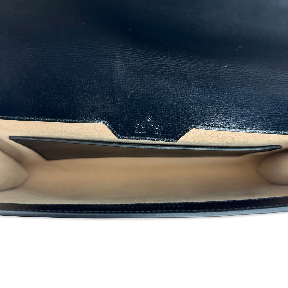 GUCCI: Leather Horsebit 1955 Small Shoulder Bag