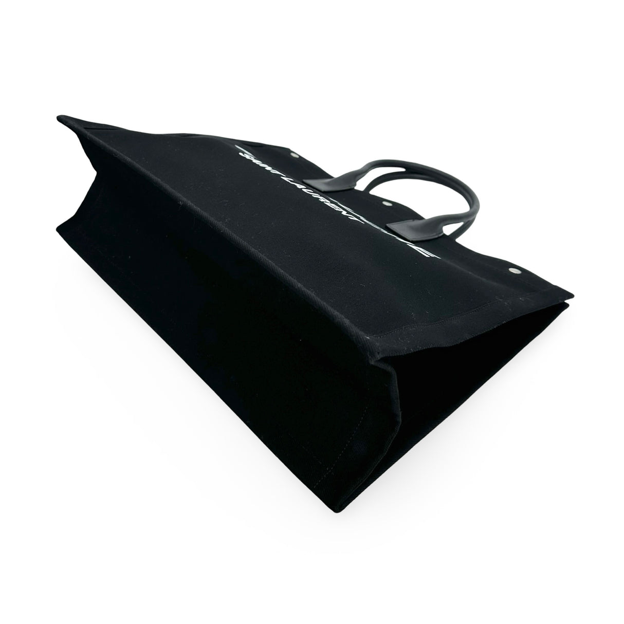 SAINT LAURENT: Canvas Rive Gauche Tote