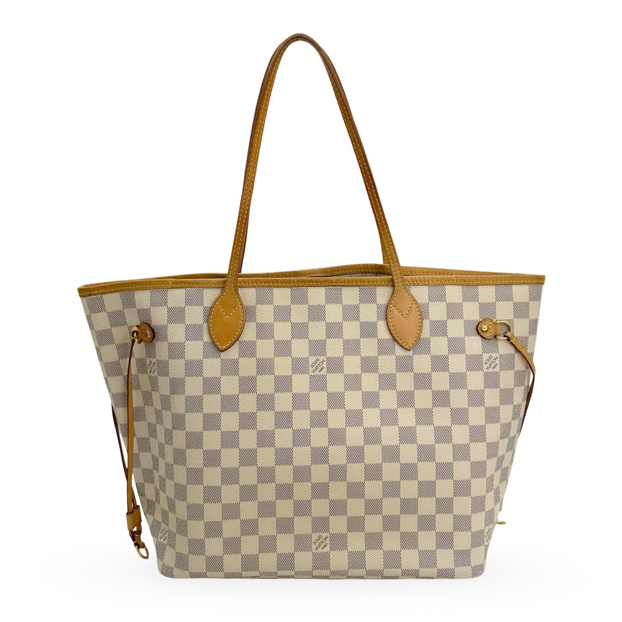 LOUIS VUITTON: Damier Azur Neverfull MM