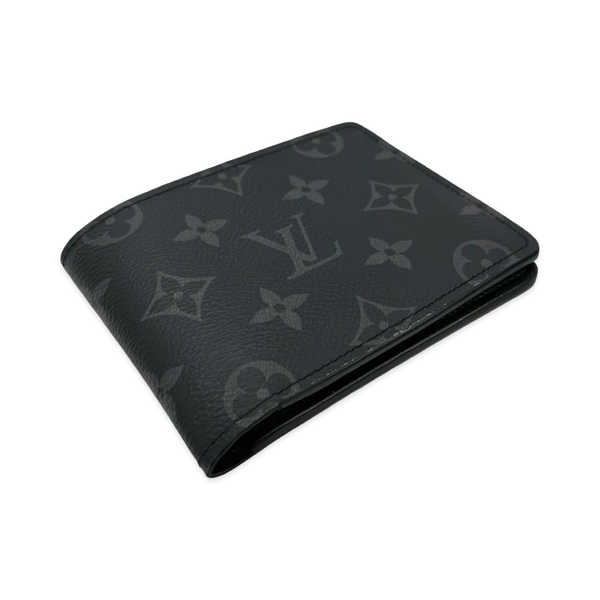 LOUIS VUITTON: Monogram Eclipse Multiple Bifold Wallet