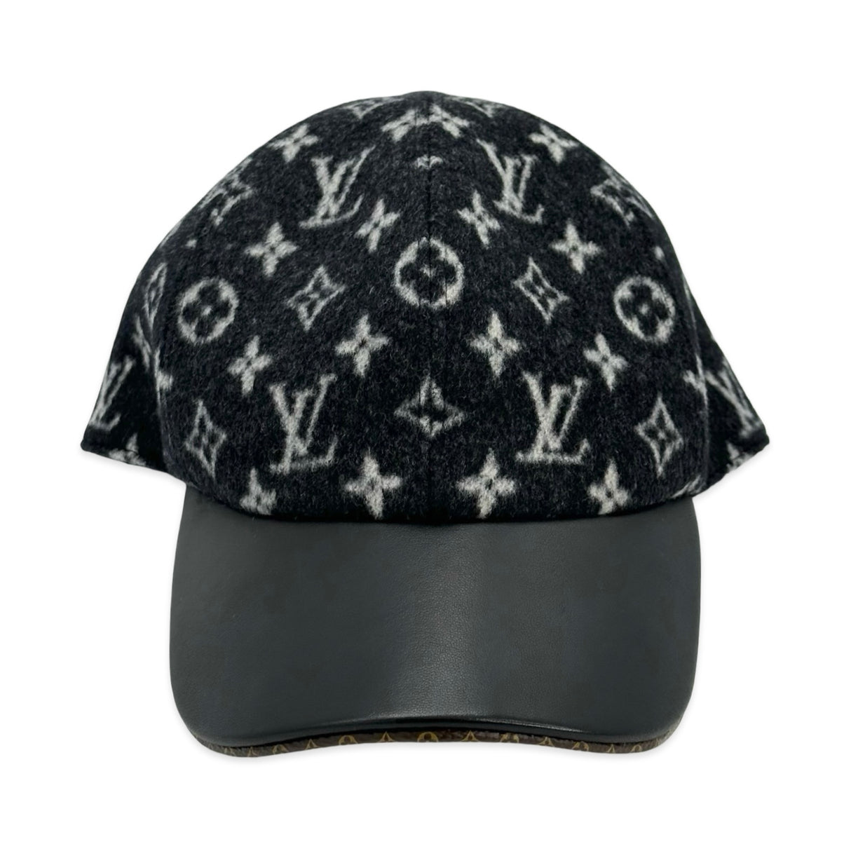 Monogram Wool Carry On Baseball Cap