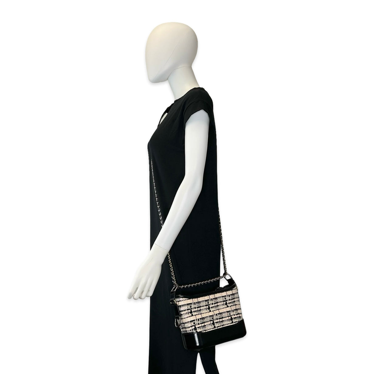 CHANEL: Tweed Small Gabrielle Hobo Bag