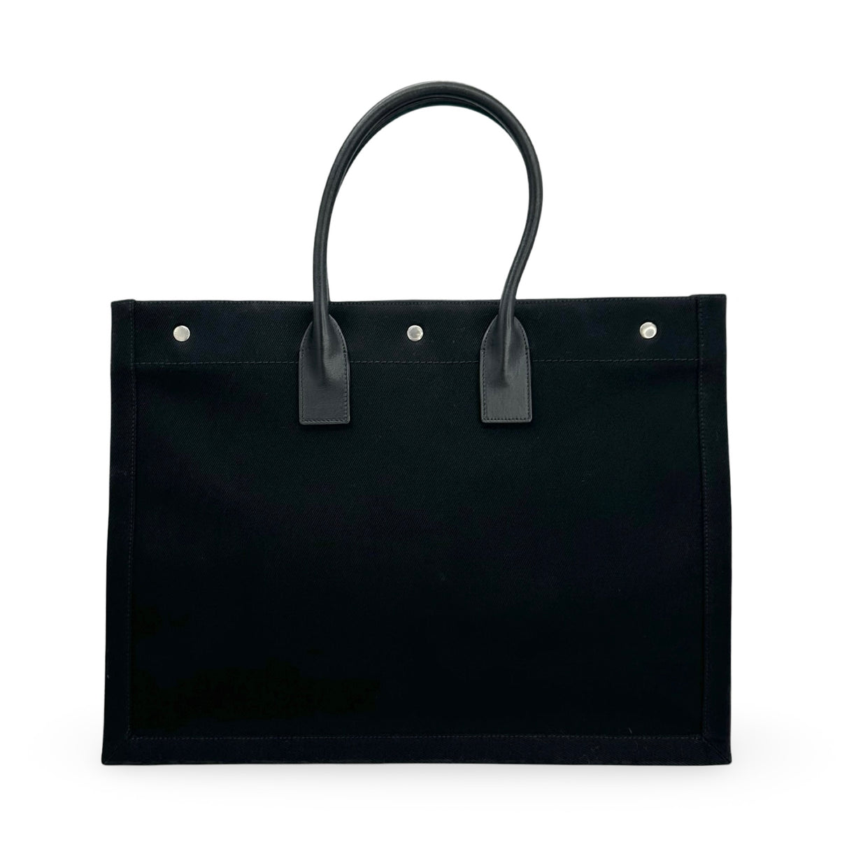 SAINT LAURENT: Canvas Rive Gauche Tote