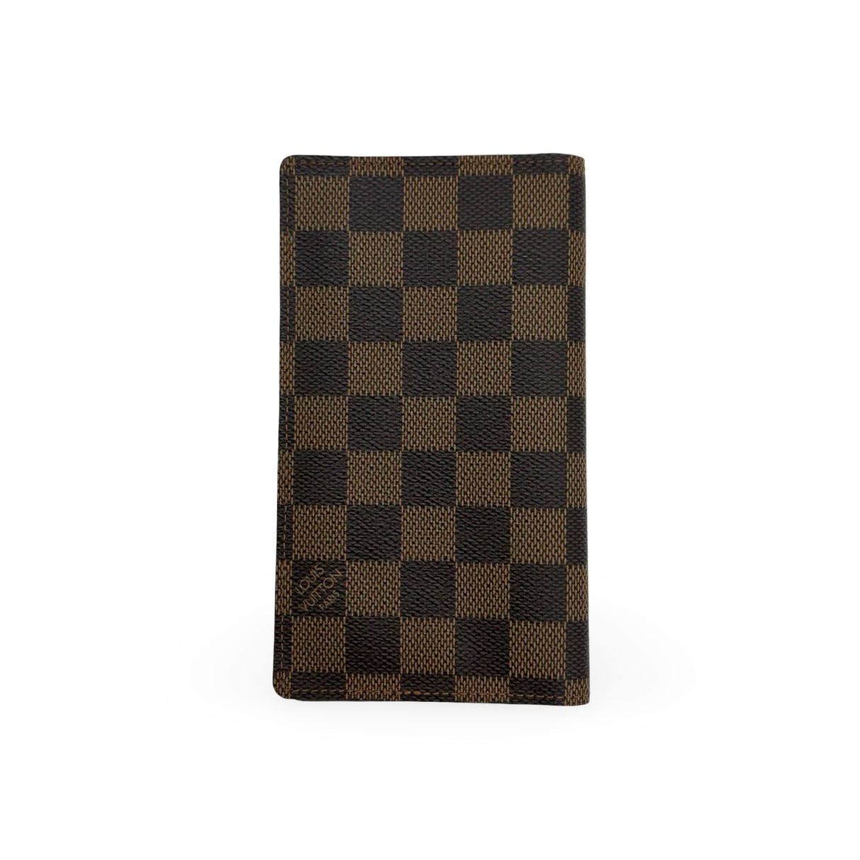 LOUIS VUITTON: Damier Ebene Pocket Agenda