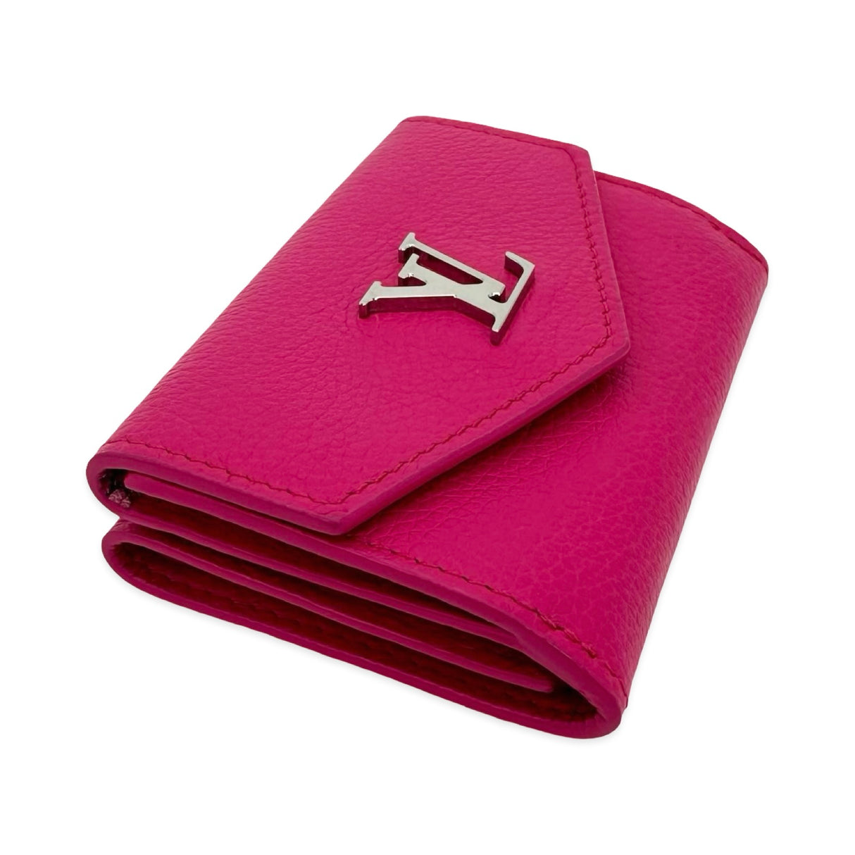 Monogram Embossed Portefeuille Rock Mini Wallet