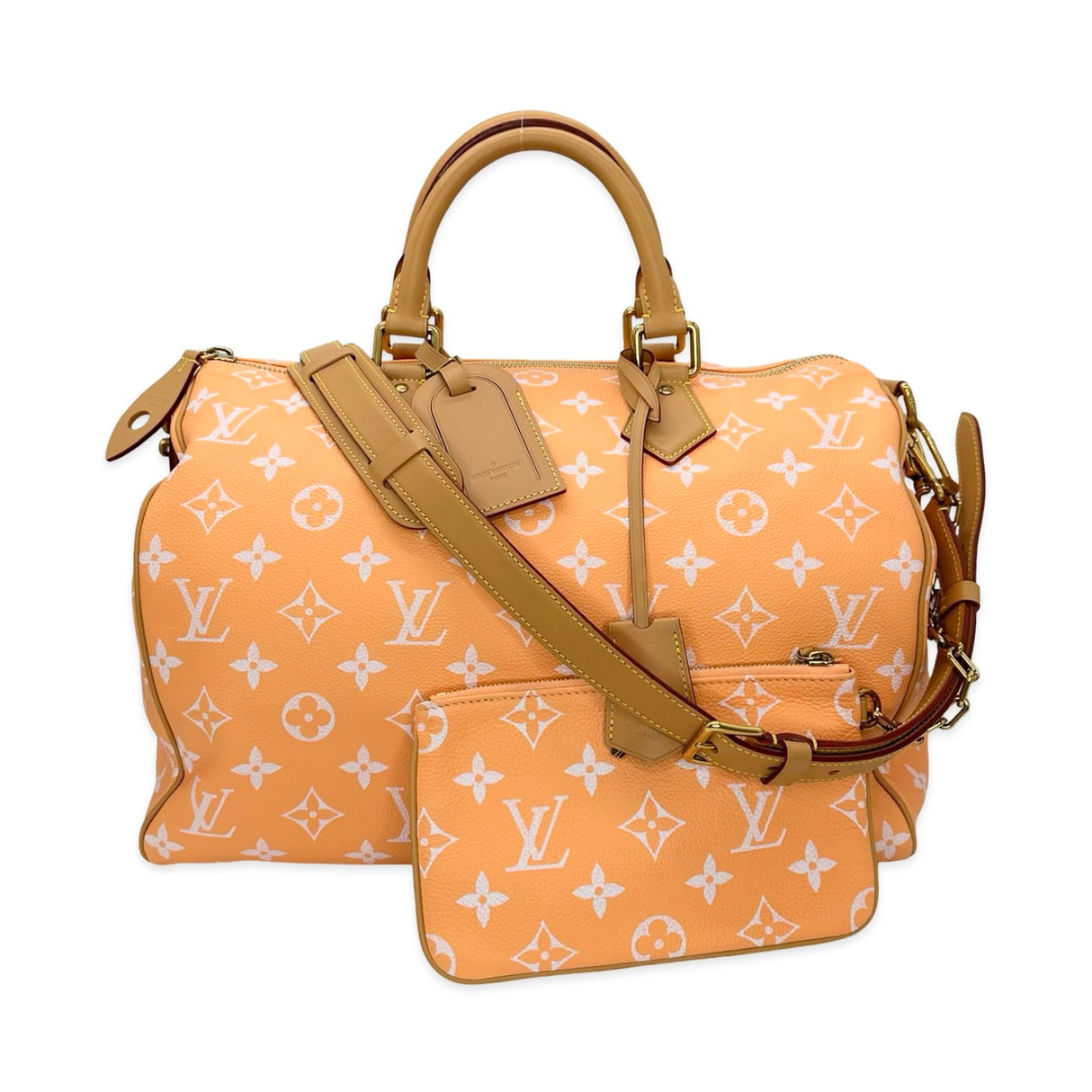 Calfskin Monogram Speedy P9 Bandouliere 40