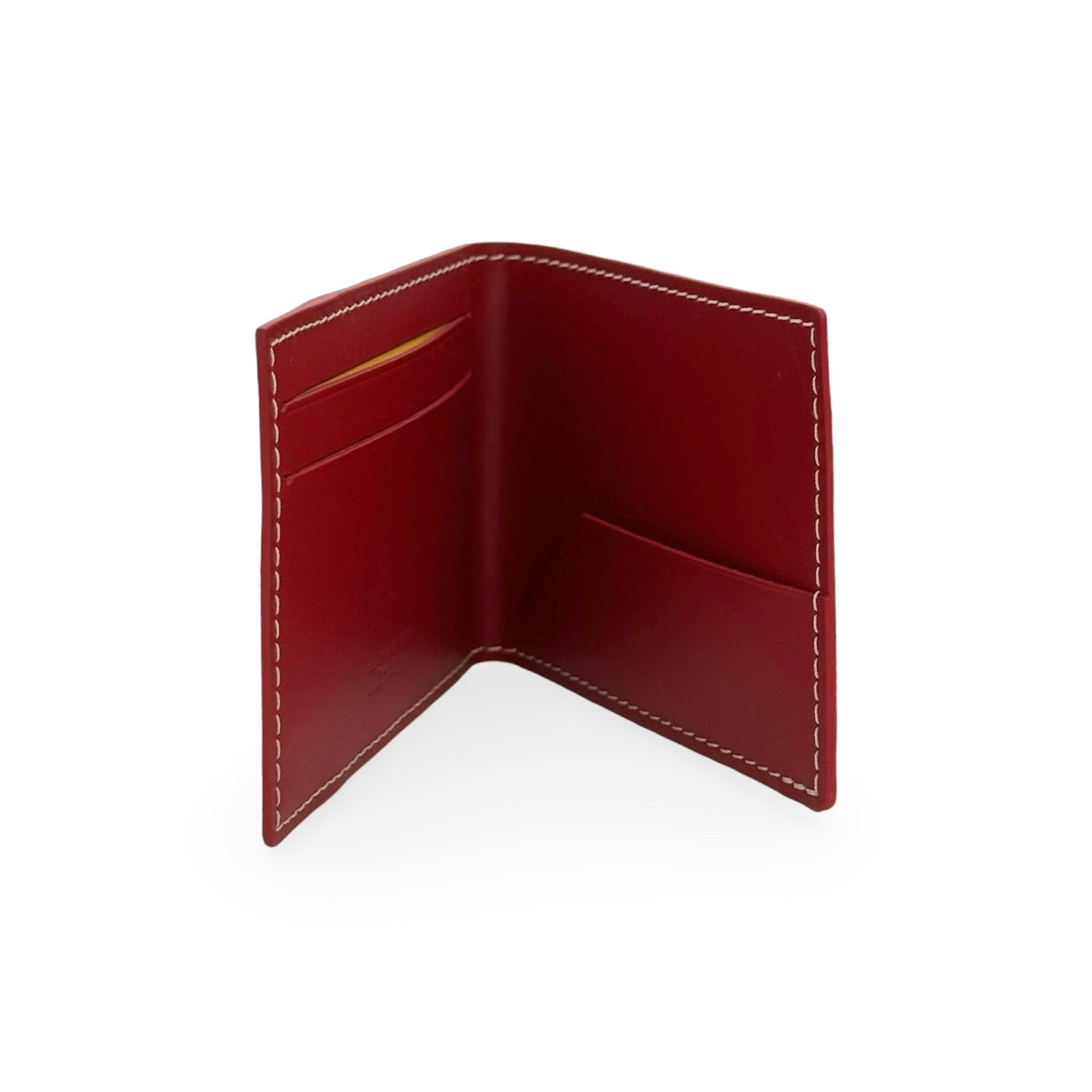 GOYARD: Goyardine Insert Victoire Card Wallet