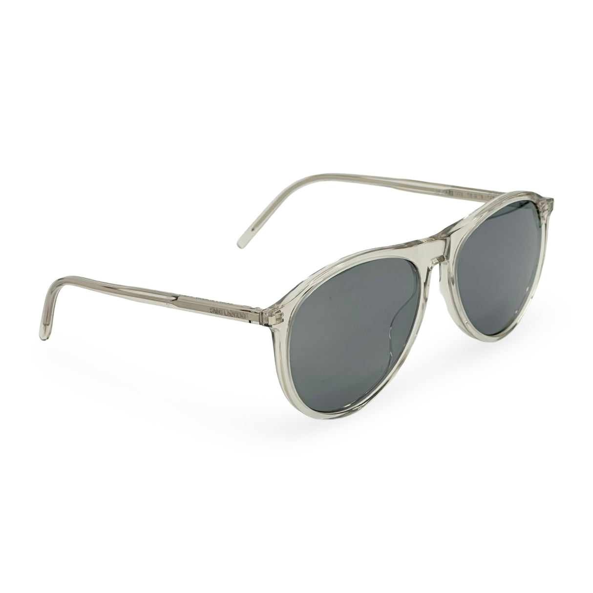 SAINT LAURENT: Thin Aviator Sunglasses