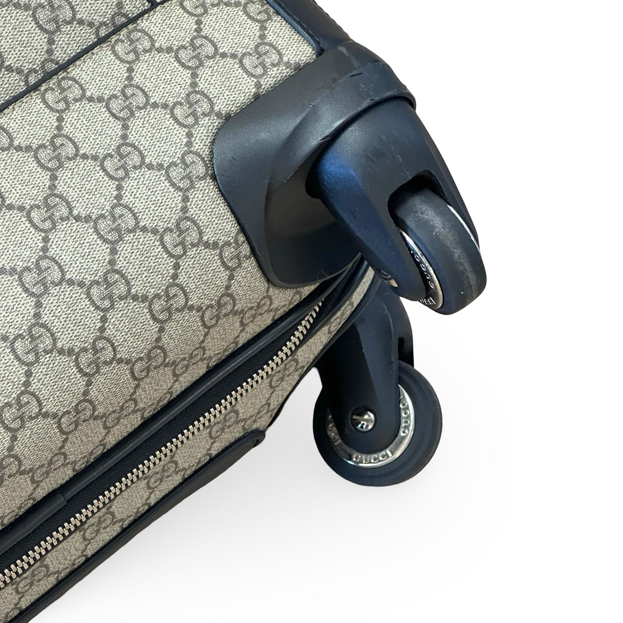 GUCCI: GG Supreme Savoy Carry On Rolling Luggage