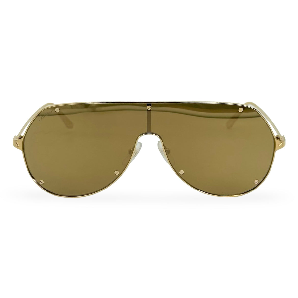 CARTIER: Mirror Shield Sunglasses