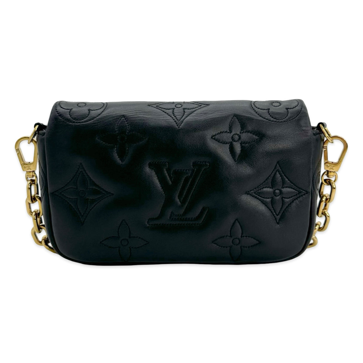LOUIS VUITTON: Bubblegram Wallet on Strap