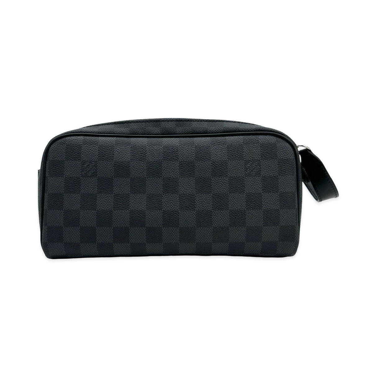 LOUIS VUITTON: Damier Graphite Dopp Kit
