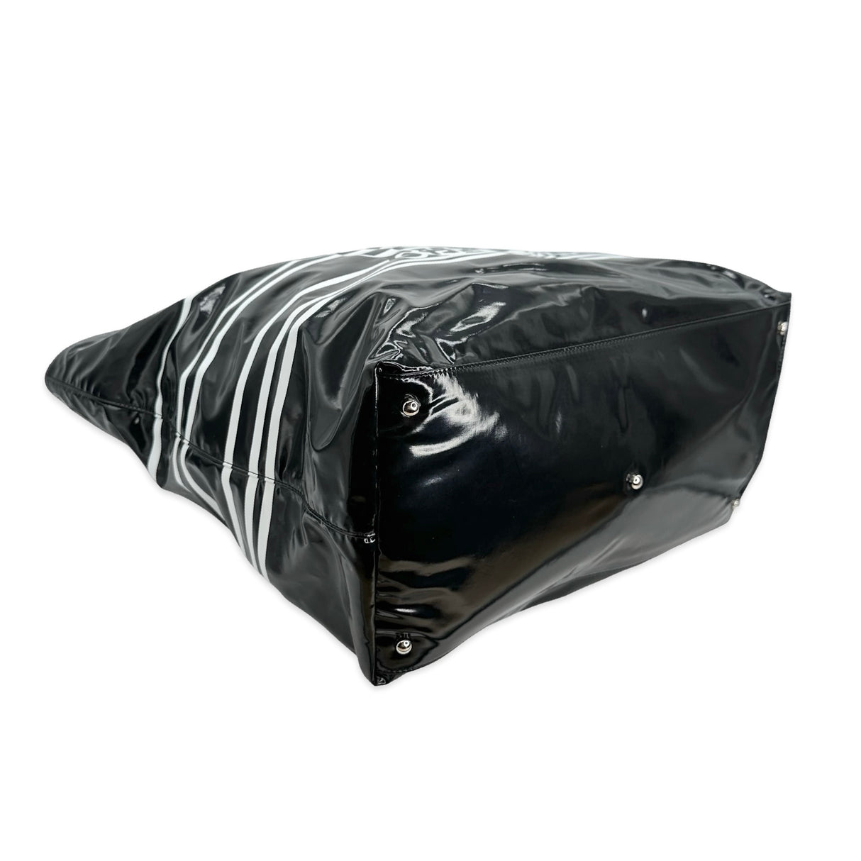 CHANEL: Vinyl La Pausa Large Zip Shopping Tote