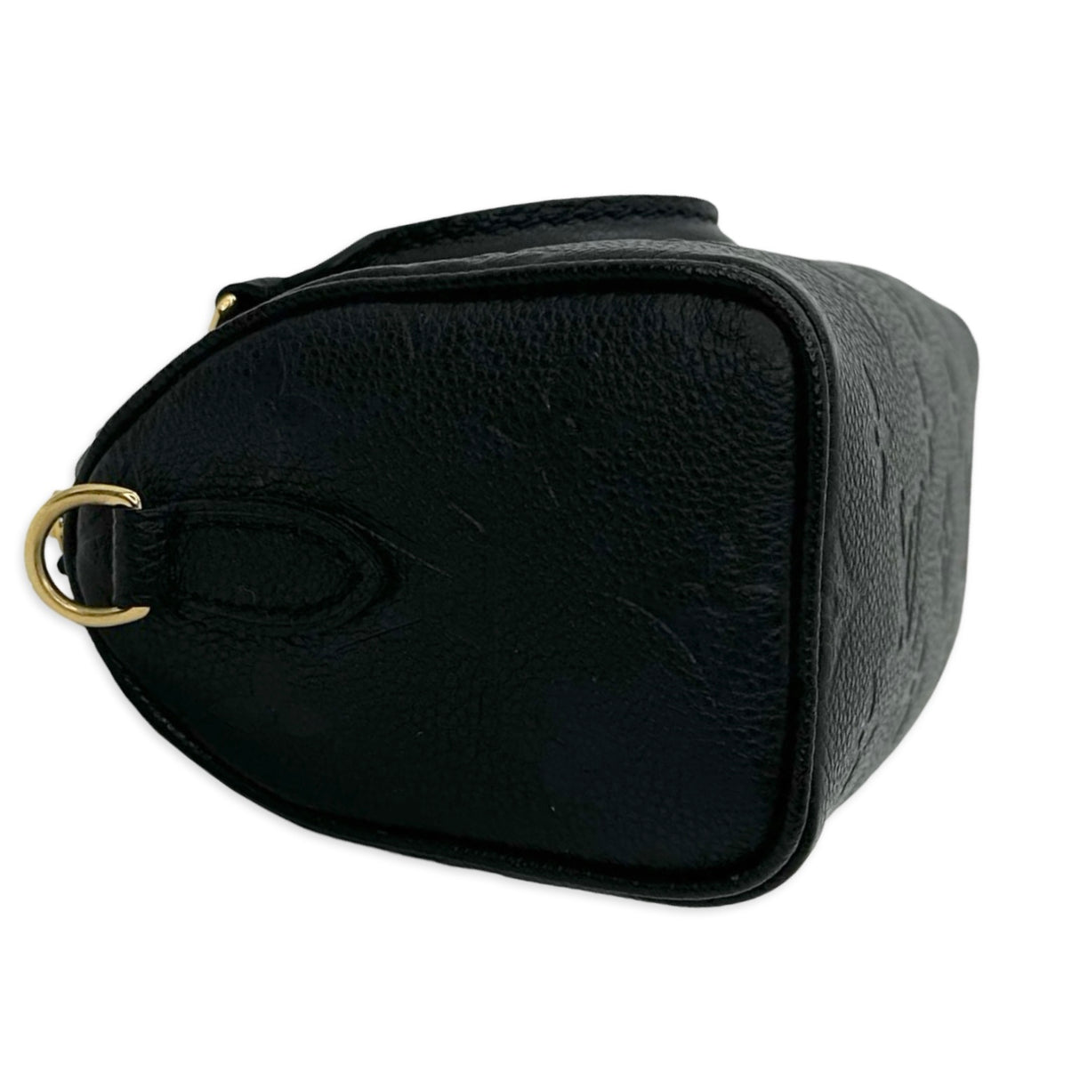 LOUIS VUITTON: Monogram Empreinte Nano Speedy Bandouliere