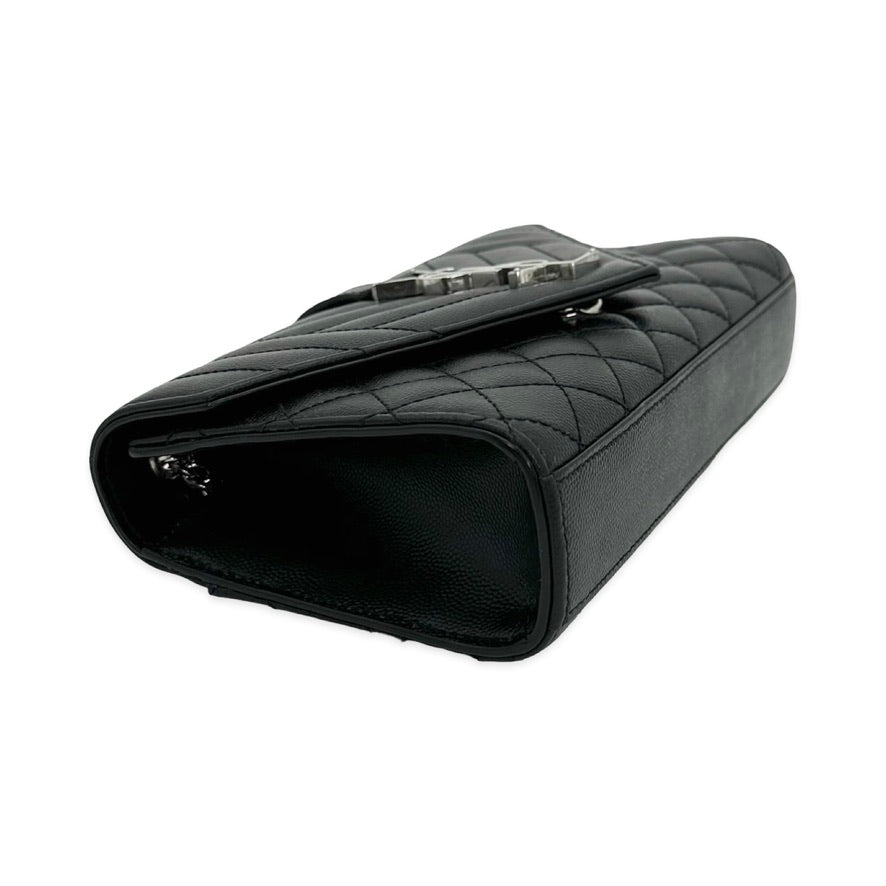 Triquilt Grain de Poudre Small Envelope Chain Bag