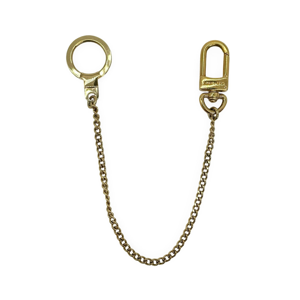 LOUIS VUITTON: Key Ring Chain Extender Bag Charm