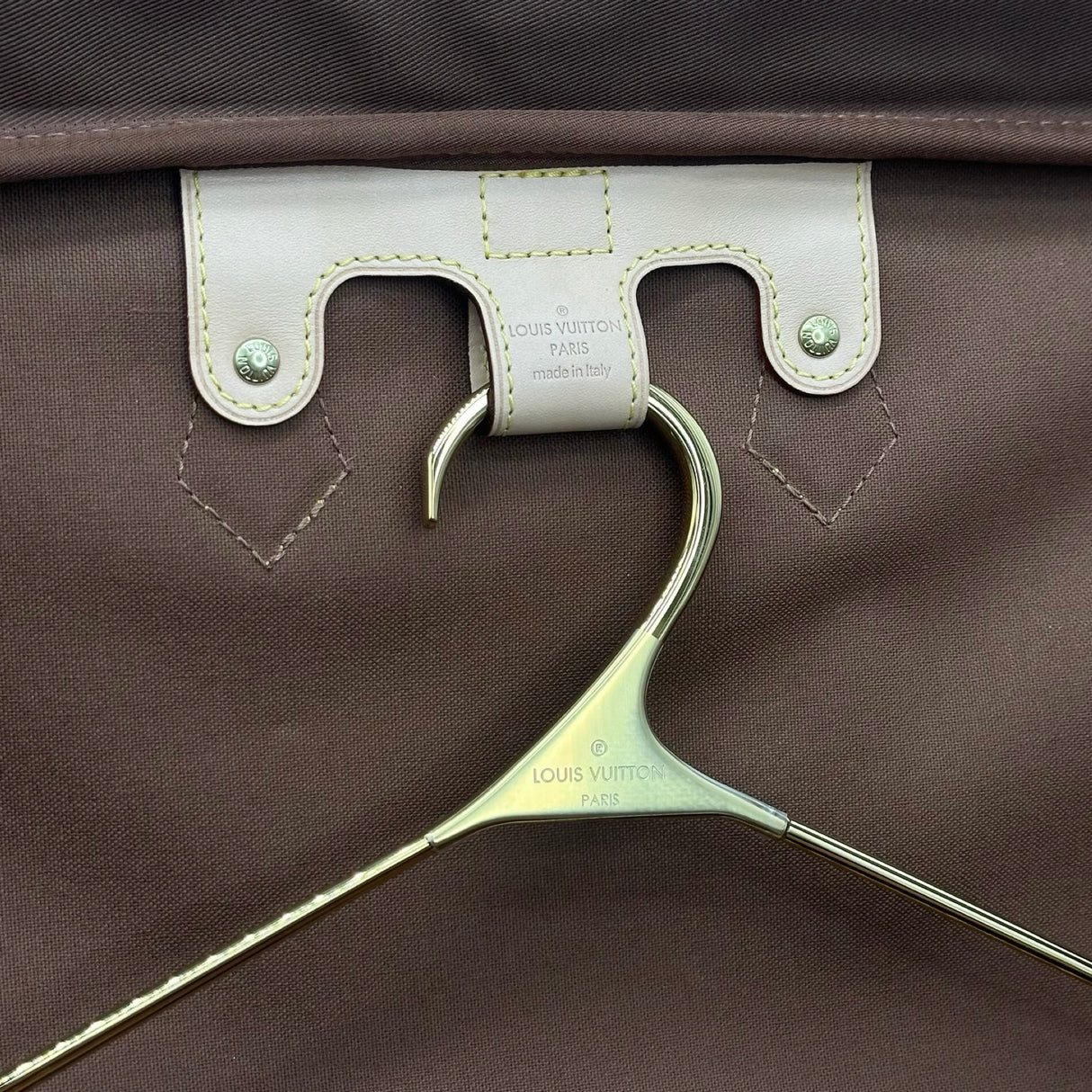 LOUIS VUITTON: Monogram Garment Cover Bag