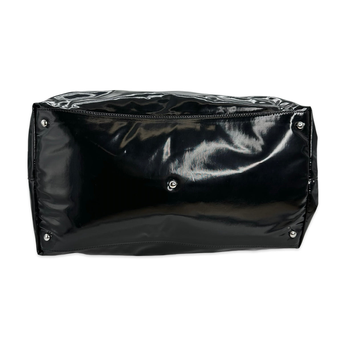 CHANEL: Vinyl La Pausa Large Zip Shopping Tote