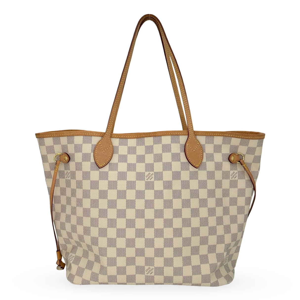 LOUIS VUITTON: Damier Azur Neverfull MM
