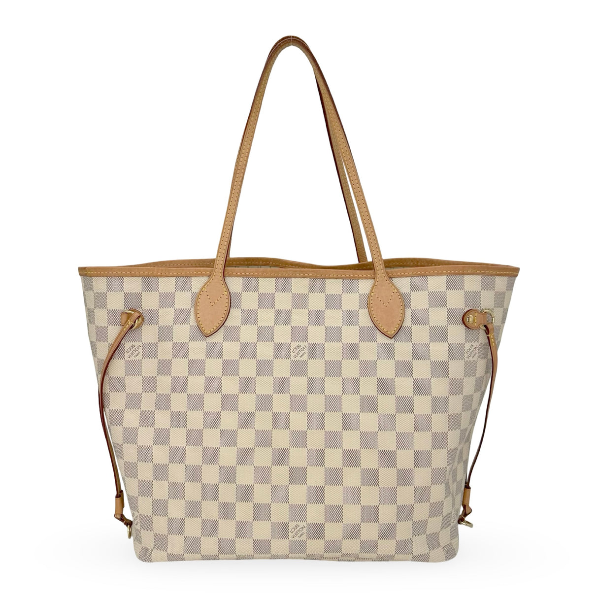 LOUIS VUITTON: Damier Azur Neverfull MM