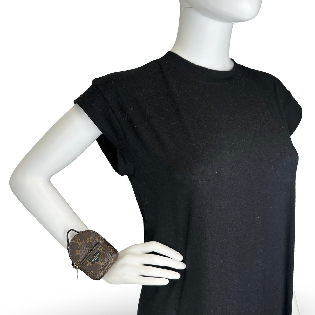 LOUIS VUITTON: Monogram Party Palm Springs Backpack Bracelet