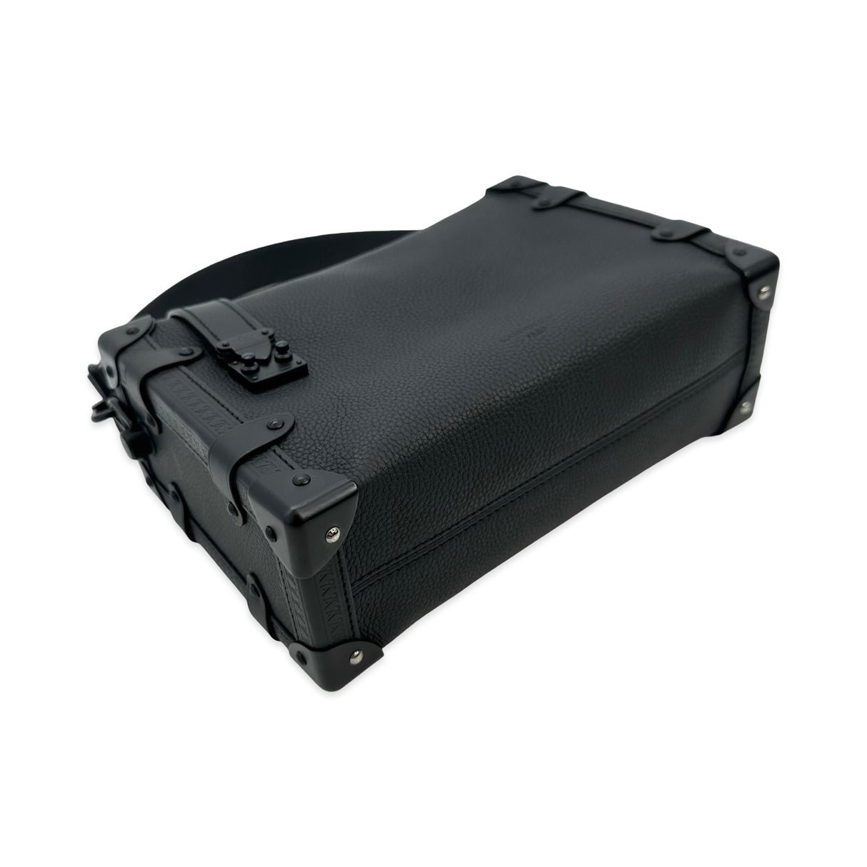 LOUIS VUITTON: Taurillon Side Trunk MM