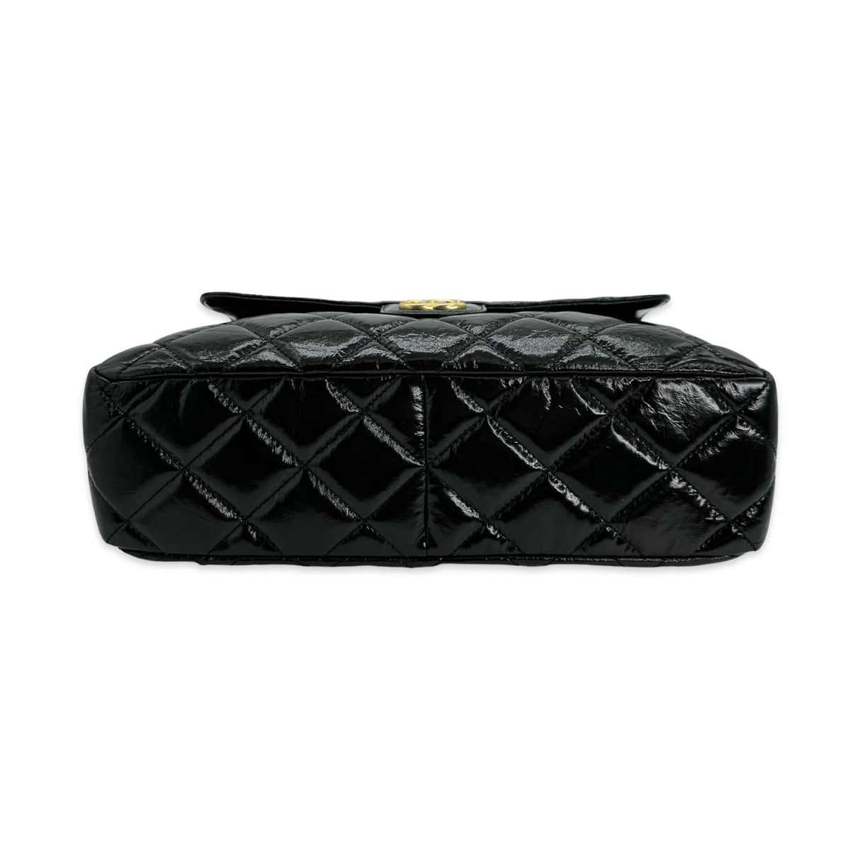 Crumpled Calfskin Medium Wavy Hobo