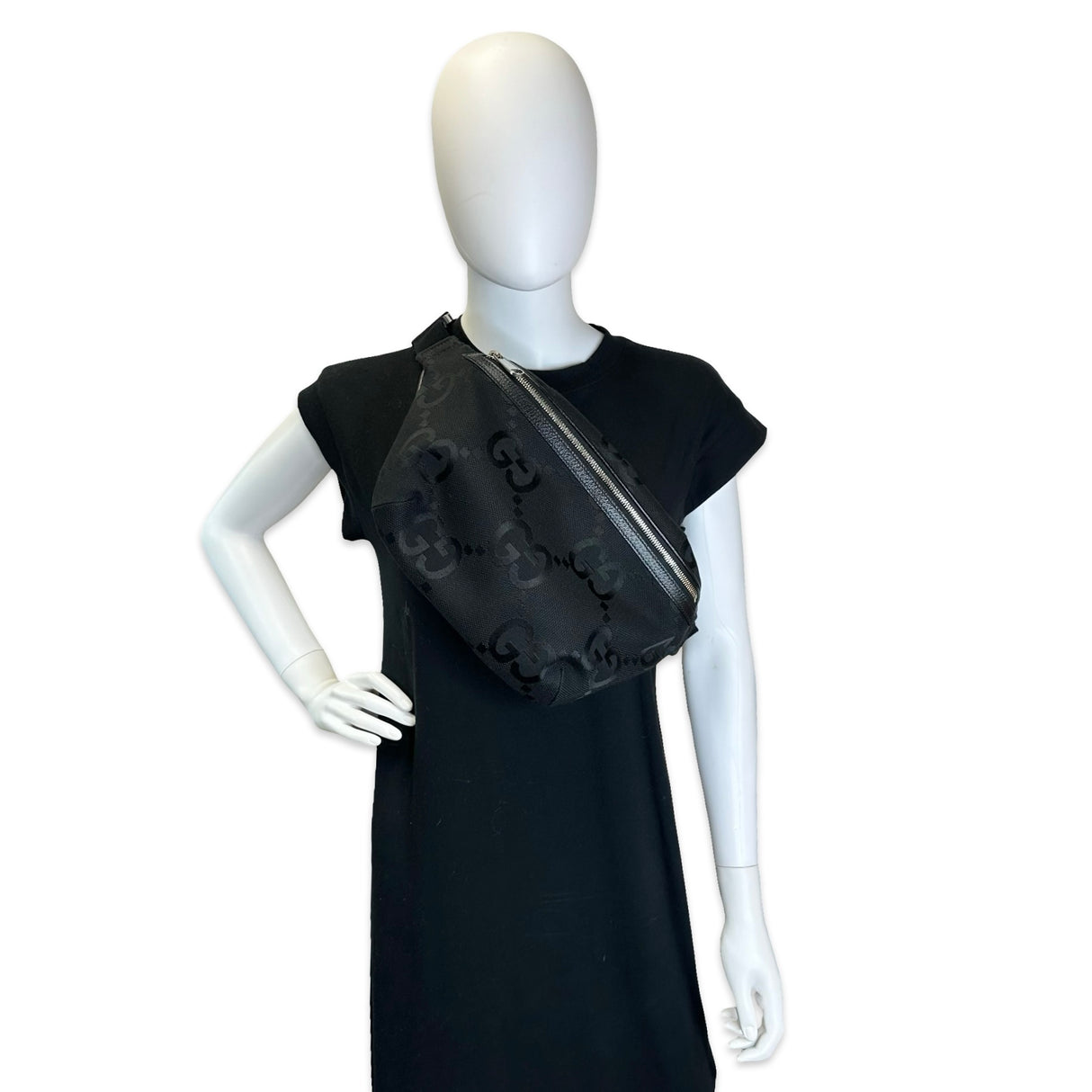 Jumbo GG Canvas Belt Bag