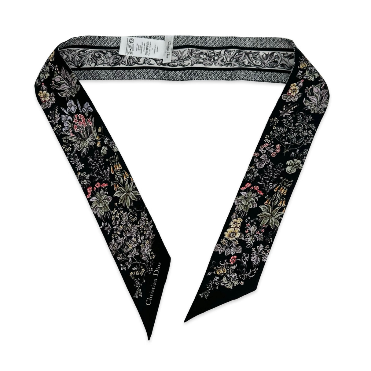 Silk D-Millefiori Mitzah Scarf