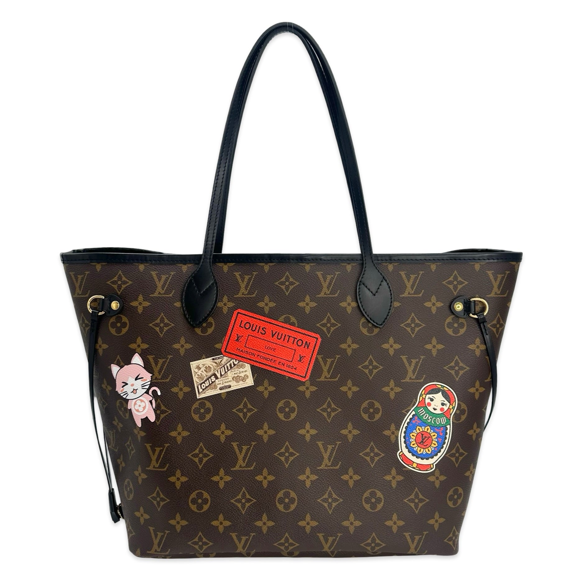 k*a様 LOUIS VUITTON Monogram World Tour ネ LOUIS VUITTON Calfskin Monogram World Tour Sneaker Boot 38.5