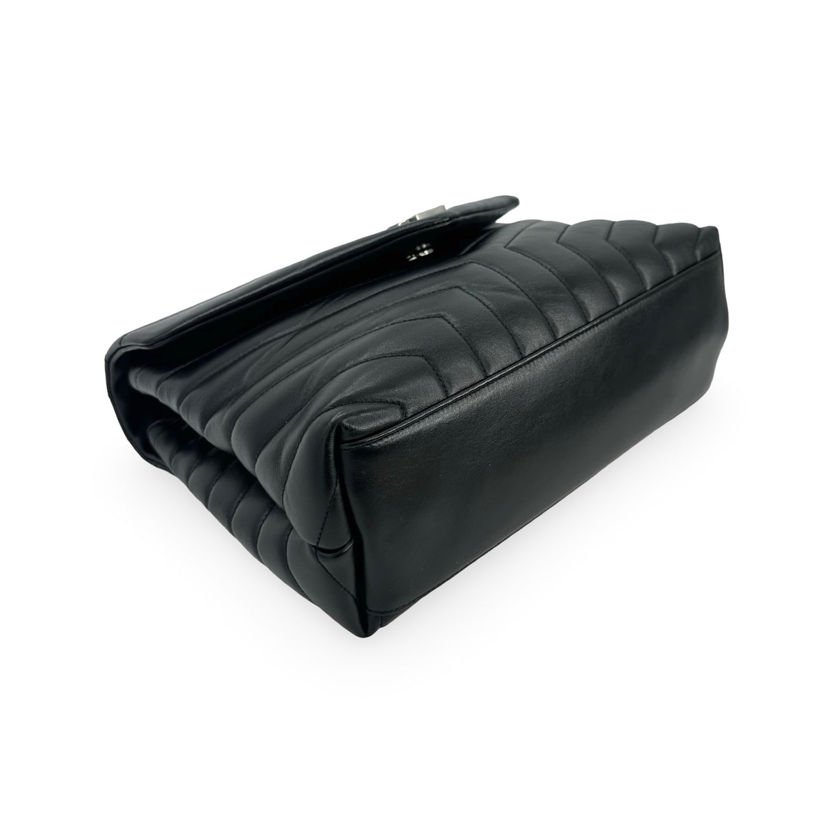 SAINT LAURENT: Quilted Leather Medium LouLou