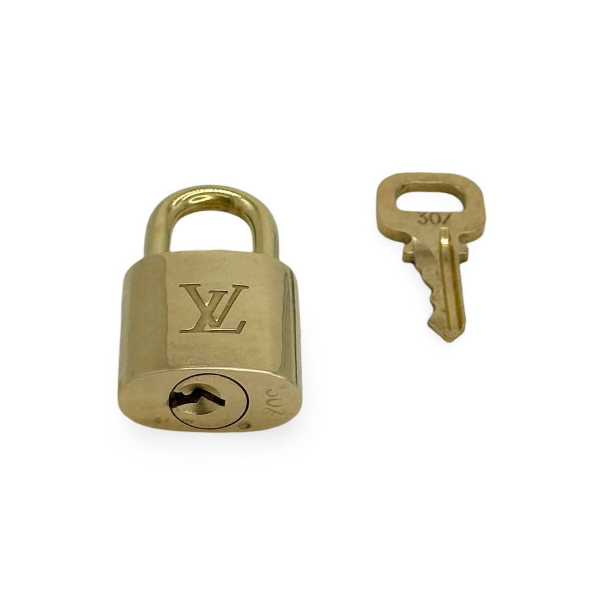 LOUIS VUITTON: Padlock and Key