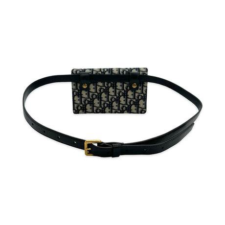 CHRISTIAN DIOR: Oblique Saddle Pouch Waist Bag