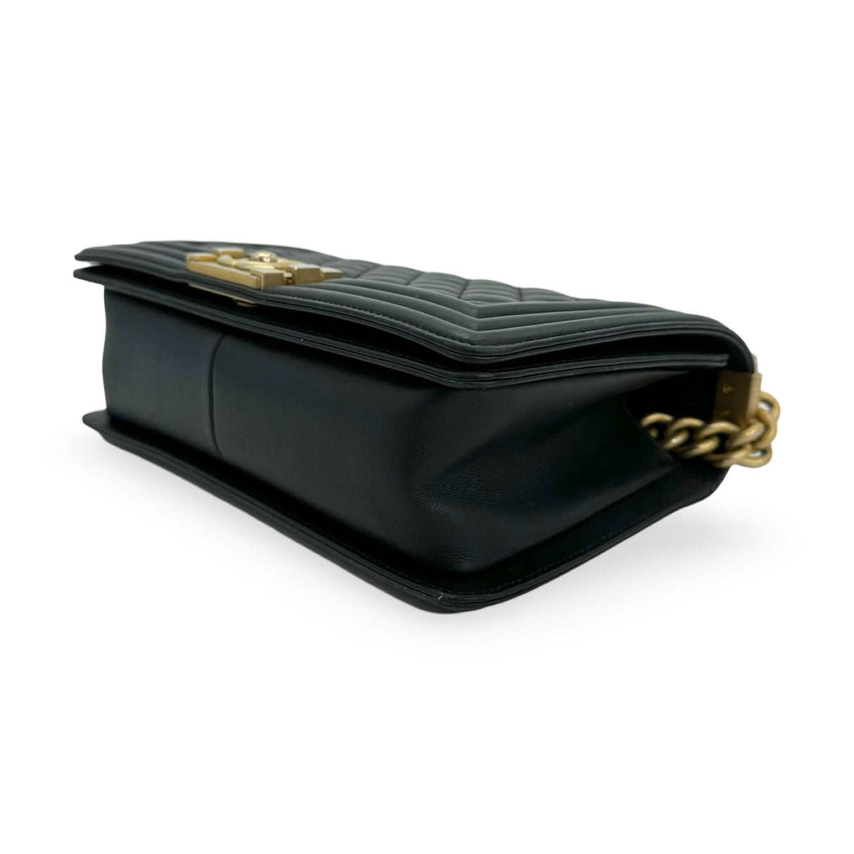 CHANEL: Quilted Lambskin Old Medium Boy Bag