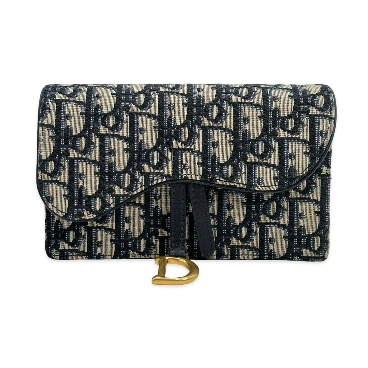 CHRISTIAN DIOR: Oblique Saddle Pouch Waist Bag