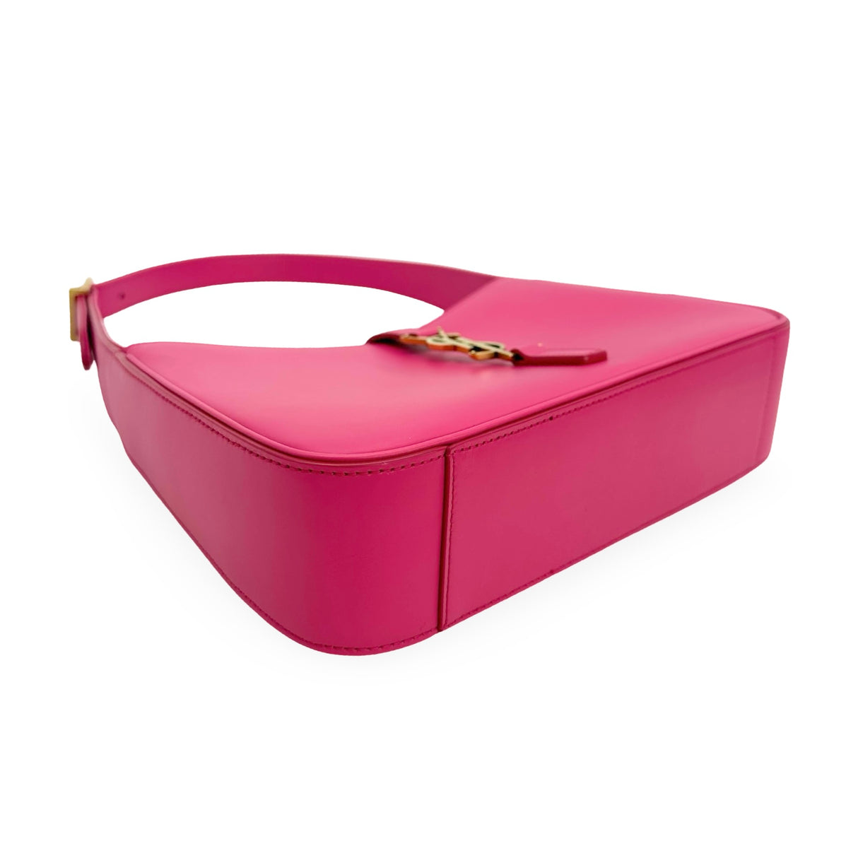 SAINT LAURENT: Leather Le 5 a 7 Shoulder Bag