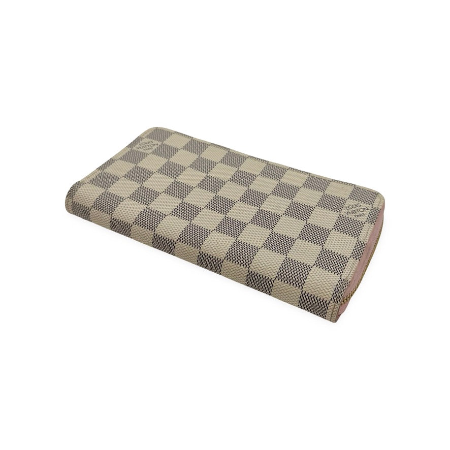 LOUIS VUITTON: Damier Azur Zippy Wallet