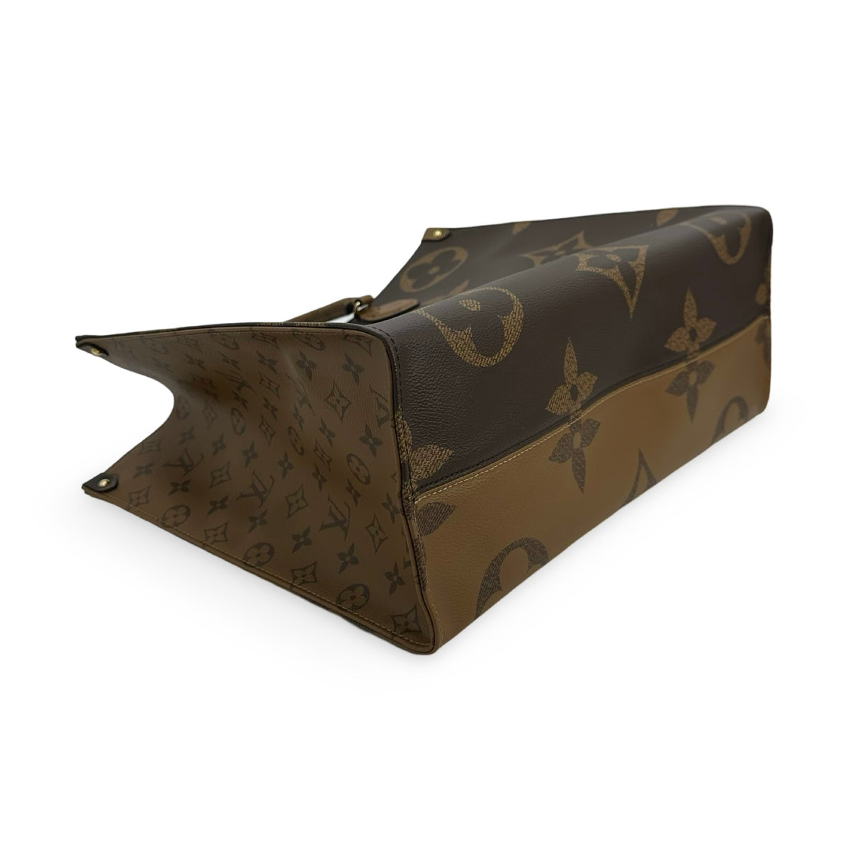 LOUIS VUITTON: Monogram Reverse OnTheGo GM